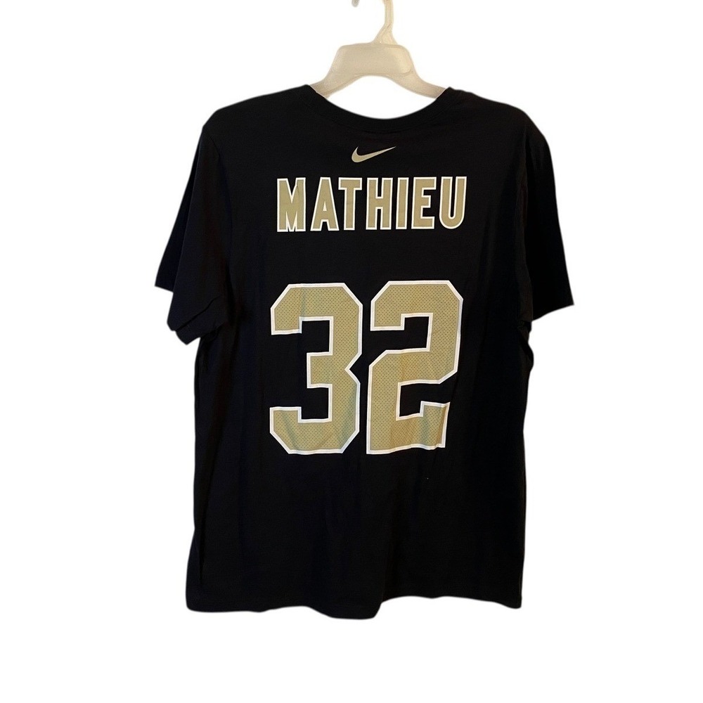 Nike New Orleans Saints Mathieu #32 Black NFL Team Apparel T-Shirt XL NWT New